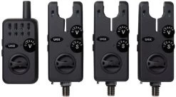 Dam U4X Bite-Alarm Set 3+1 Green/Red/Yellow