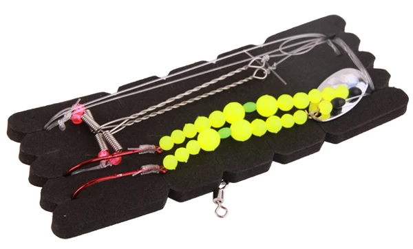 Aquantic Pearl Flattfish Yellow Size 1/0 2 Aquantic Pearl Flattfish Yellow Size 1/0 - Afbeelding 2