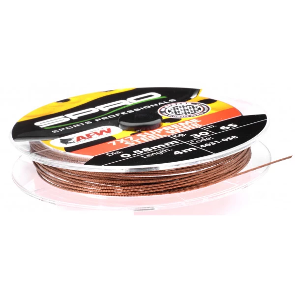 Spro 7x7 Supreme Steel Wire 0,46mm 18kg (4m) 3 Spro 7x7 Supreme Steel Wire 0,46mm 18kg (4m) - Afbeelding 3
