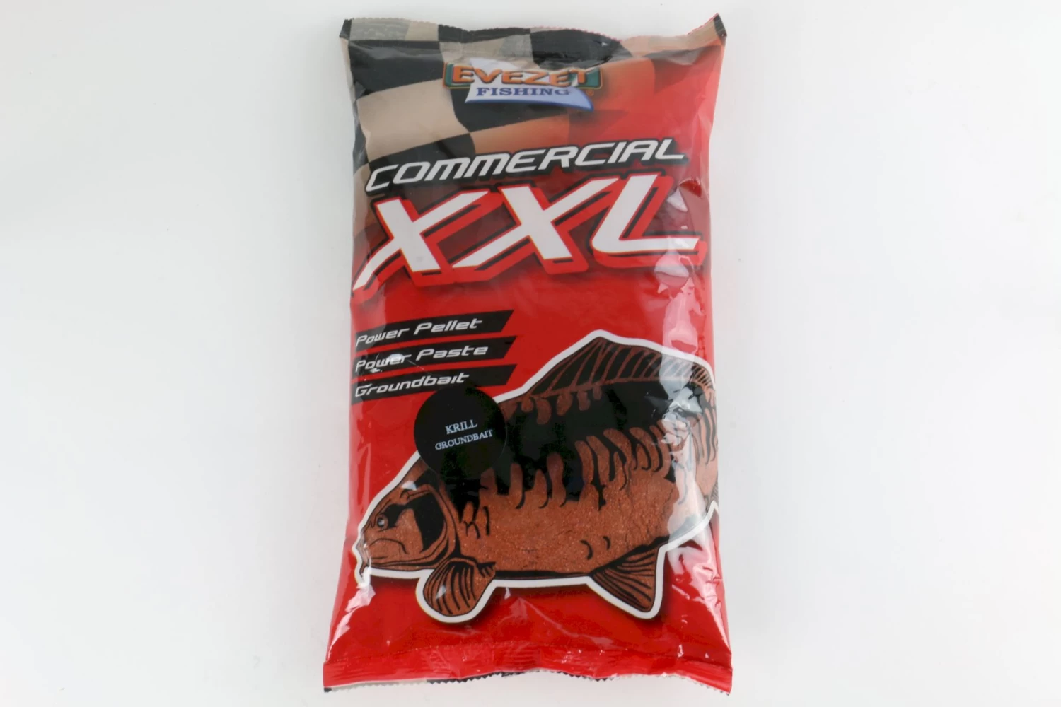 Evezet Commercial XXL Groundbait Red Krill 900gr (Rood) 1 Evezet Commercial XXL Groundbait Red Krill 900gr (Rood)
