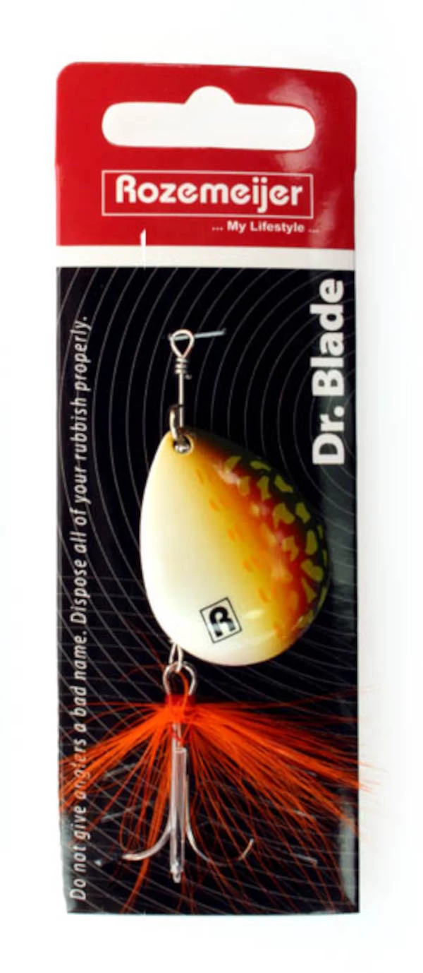 Rozemeijer Dr. Blade #5 Spinner Hot Pike 6,5g 1 Rozemeijer Dr. Blade #5 Spinner Hot Pike 6,5g