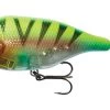 Fox Rage Hitcher Jerk & Twitch Lipless 8cm 20gr Sinking 0-2,1m UV Sun Tiger (met Ratels)