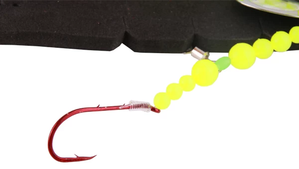 Aquantic Pearl Flattfish Yellow Size 1/0 1 Aquantic Pearl Flattfish Yellow Size 1/0