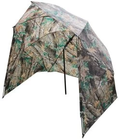 Ultimate 50'' Storm Brolly Camo (Inc. Haringen & Tension Poles) -Fishing Verkoop 89e1d402061faa35