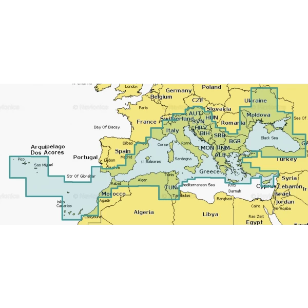 Navionics+ Kaarten SD/MSD Card France Inland 4 Navionics+ Kaarten SD/MSD Card France Inland - Afbeelding 4