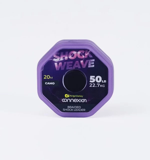 RidgeMonkey Connexion Shock Weave Braided Shock Leader 2 RidgeMonkey Connexion Shock Weave Braided Shock Leader - Afbeelding 2