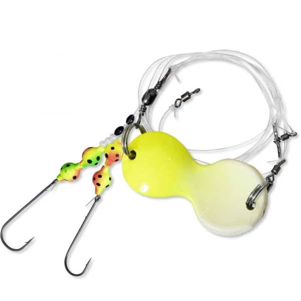 Zebco Lead Free RFT Flatty Rig Yellow White 50g 1 Zebco Lead Free RFT Flatty Rig Yellow White 50g
