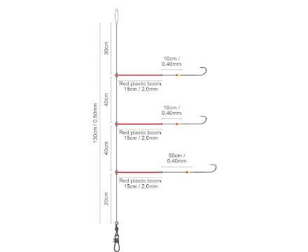 Spro Salt Rig 26 Plastic Boom Easy #6 1 Spro Salt Rig 26 Plastic Boom Easy #6