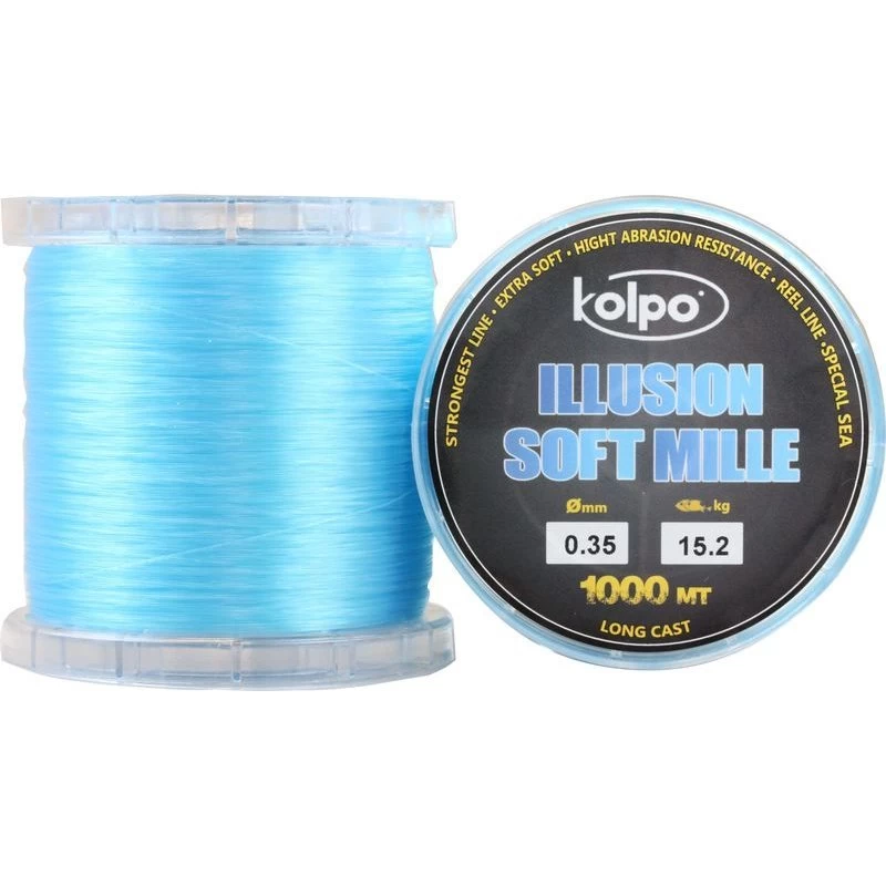 Kolpo Illusion Soft 0,40mm/19,8kg (1000m) Long Cast Sea 1 Kolpo Illusion Soft 0,40mm/19,8kg (1000m) Long Cast Sea