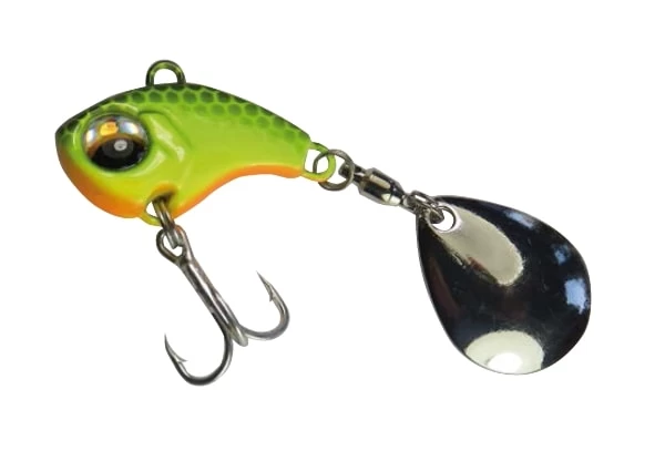 Behr Trendex Rotation Jig Spinner Hexa Orange Yellow 6,5cm (20g) 1 Behr Trendex Rotation Jig Spinner Hexa Orange Yellow 6,5cm (20g)