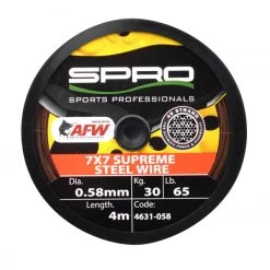 Spro 7x7 Supreme Steel Wire 0,46mm 18kg (4m) 8 Spro 7x7 Supreme Steel Wire 0,46mm 18kg (4m) -Fishing Verkoop d1086b8ea60d2132