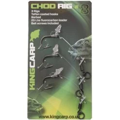 Fladen Chod Rig Incl Bait Screw, 3pcs - Size 8