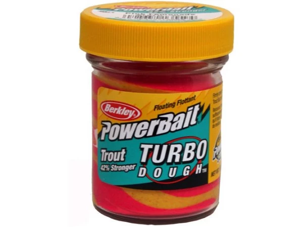 Berkley Powerbait Turbo Dough GLOW - Sunshine Yellow 3 Berkley Powerbait Turbo Dough GLOW - Sunshine Yellow - Afbeelding 3