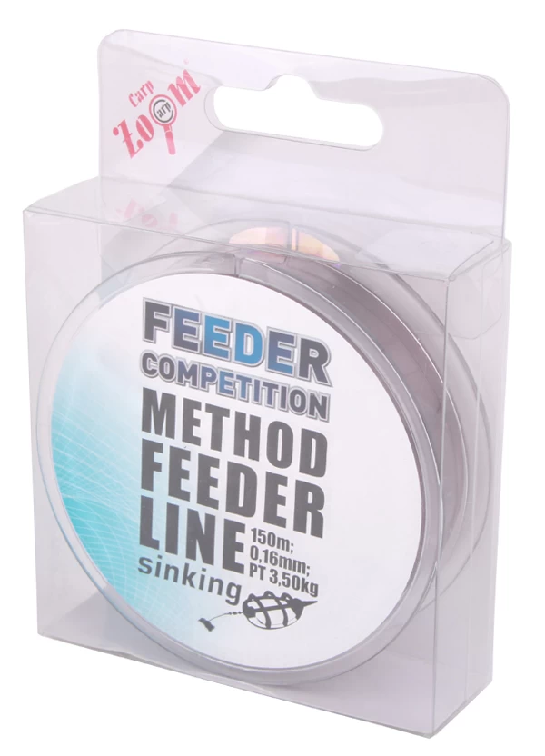 Carp Zoom Method Feeder Line, 150m, 0,16mm, PT 3,50kg, Sinking 1 Carp Zoom Method Feeder Line, 150m, 0,16mm, PT 3,50kg, Sinking