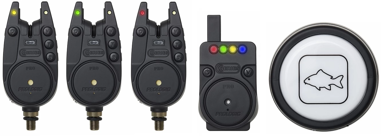 Prologic C-Series Pro Alarm Set 3+1+1 Red Green Yellow 2 Prologic C-Series Pro Alarm Set 3+1+1 Red Green Yellow - Afbeelding 2
