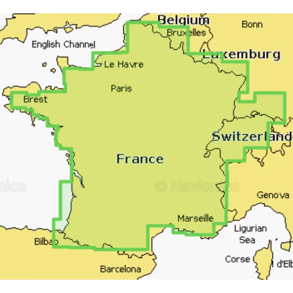 Navionics+ Kaarten SD/MSD Card France Inland 7 Navionics+ Kaarten SD/MSD Card France Inland - Afbeelding 7