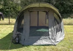 Q-dome Fishing Air Bivvy 2 Pers + Winterskin + Pomp -Fishing Verkoop fbd10f1020a78b73