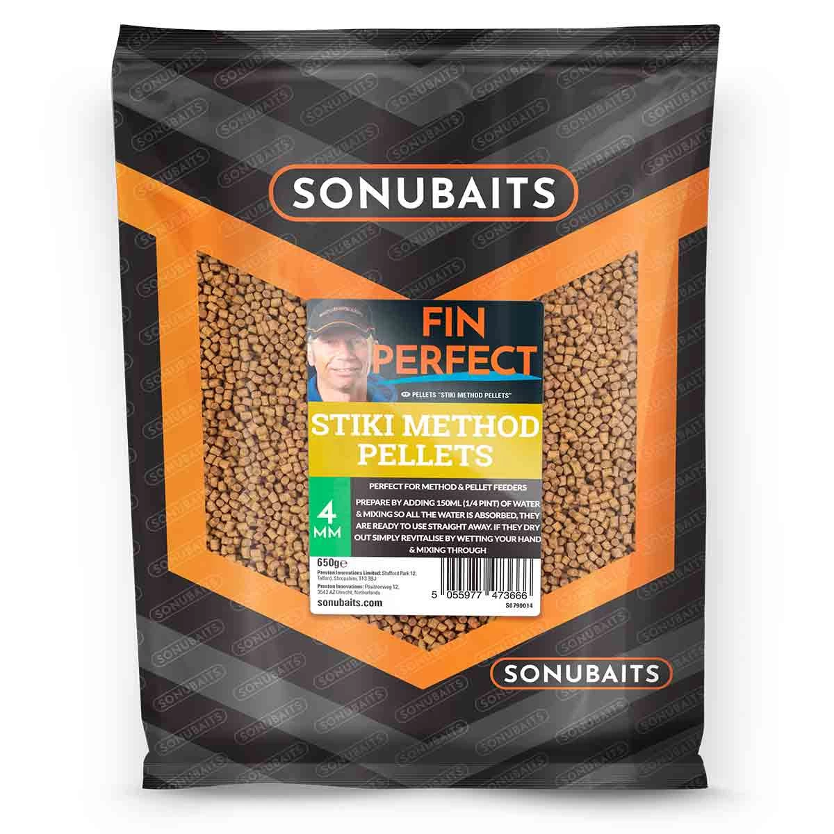 SonuBaits Pellets Fin Perfect Stiki Method 4mm (650g) 1 SonuBaits Pellets Fin Perfect Stiki Method 4mm (650g)