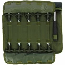 NGT Bivvy Peg Set Met 10 Tentharingen En Hamer -Fishing Verkoop ff772bec87e92f4d
